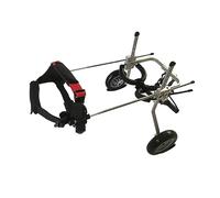 Carrozzina per Cani per Zampe Posteriori, Carrello per Cani Regolabile per Animali di Piccola e Media Taglia, Sedie a Rotelle per Cani con Ruote per Disabili, Passeggiata per Cani con artrit