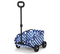 Carrozzina per cani, pieghevole, con ruote, per esterni, portatile, per cani di piccola taglia