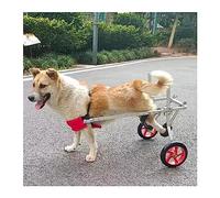 Carrozzina per Cani Regolabile Carrello/carrozzina Per Cani Per Le Zampe Posteriori, Leggero Carrozzine Per Animali Domestici Per La Deambulazione Delle Zampe Posteriori Disabili, Per Cani Di Grossa T