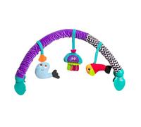 Carrozzina Per Culla Bambola In Tessuto Morbido Con Suoni Rilassanti E Design Vivace A Forma Elefante Passeggino Gioco Da Comodino Interattivo A Tema Elefante Palestra Bambini