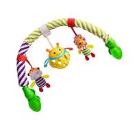 Carrozzina Per Culla Bambola In Tessuto Morbido Con Suoni Rilassanti E Design Vivace A Forma Elefante Passeggino Gioco Da Comodino Interattivo A Tema Elefante Palestra Bambini