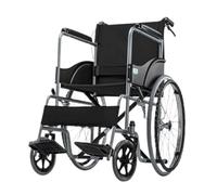 Carrozzina Per Disabili Carrello Speciale Pieghevole For Sedia A Rotelle Leggero For Casa Di Cura Scooter Ultraleggero Manuale For Anziani Sedie a Rotelle(Black)