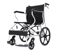 Carrozzina Per Disabili Carrello Speciale Pieghevole For Sedia A Rotelle Leggero For Casa Di Cura Scooter Ultraleggero Manuale For Anziani Sedie a Rotelle(Silver)