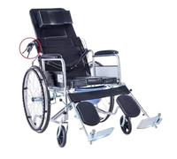 Carrozzina Per Disabili Passeggino Leggero Pieghevole Multifunzionale For Sedia A Rotelle Con WC For Anziani Con Disabilità Sedie a Rotelle(D)