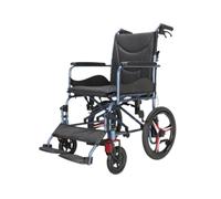 Carrozzina Per Disabili Scooter Pieghevole For Carrello Antiurto For Sedia A Rotelle Manuale For Anziani E Disabili Sedia Comoda Portatile Sedie a Rotelle(09)