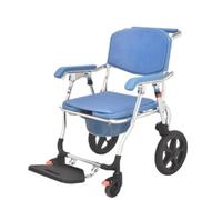 Carrozzina Per Disabili Sedia A Rotelle For Anziani Con Foro For WC, Sedia Comoda Portatile, Sedia Da Bagno Pieghevole E WC Sedie a Rotelle