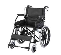 Carrozzina Per Disabili Sedia A Rotelle Pieghevole Leggera Con Sedile E Passeggino For Anziani Disabili Portatile Multifunzionale Sedie a Rotelle(Black)