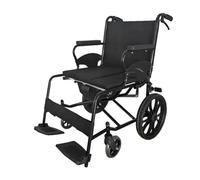 Carrozzina Per Disabili Sedia A Rotelle Pieghevole Leggera Con Sedile Passeggino Portatile In Lega Di Alluminio For Scooter Disabili Anziani Sedie a Rotelle(A)