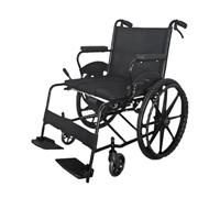 Carrozzina Per Disabili Sedia A Rotelle Pieghevole Leggera Con Sedile Passeggino Portatile In Lega Di Alluminio For Scooter Disabili Anziani Sedie a Rotelle(B)