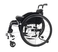 Carrozzina Per Disabili Sedia A Rotelle Sportiva Nuova Sedia A Rotelle Classica For Il Tempo Libero Pieghevole Comoda In Lega Di Alluminio Ultraleggera Sedie a Rotelle(White,40cm)