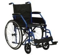 CARROZZINA PIEGHEVOLE AD AUTOSPINTA DISABILI E ANZIANI COMPATTA E LEGGERA NUOVO