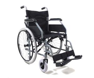 Carrozzina Pieghevole ad Autospinta per Anziani e Disabili con Braccio