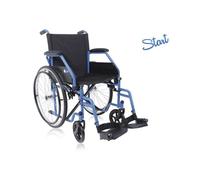 Carrozzina Pieghevole ad Autospinta Sedia a Rotelle per disabili e anziani START