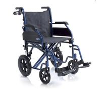 Carrozzina pieghevole da transito. Freni e DOPPIA crociera, maggiore stabilità