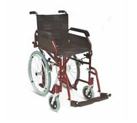 Carrozzina Pieghevole Ingombro ridotto 49,5 cm Sedia a Rotelle Slim stretta