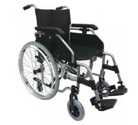 CARROZZINA PIEGHEVOLE LEGGERA ESTRAZIONE RUOTE DISABILI ANZIANI SEDIA A ROTELLE