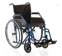 Carrozzina pieghevole Serie START seduta 40 cm Blu Art. CP100B-40