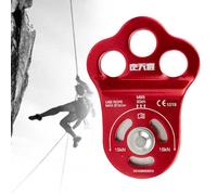 Carrucola da arrampicata con cuscinetti a sfera per teleferica, sport,