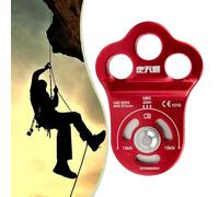 Carrucola Da Arrampicata Con Cuscinetti A Sfera Per Teleferica, Sport, Lavoro In