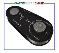 CARRUCOLA DOCMA ALLUMINIO BLACK PER VERRICELLO FORESTALE 4/6,5