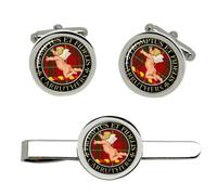 Carruthers Clan Scozzese Gemelli E Fermacravatta Set