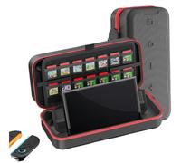 Carry Case Compatible with Nintendo Switch 2, Travel Carrying Cover, Portable Protective Travel Shell Pouch for Switch 2 Console & Accessories, with 24 Game Storage
