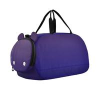 Carry on Duffel Bag Boy Toddler Weekender Borse Magnolia Argento Gradiente Ombre Ragazze Duffle Bags Viaggio Tote Palestra Bambini Bagagli, Viola Blu Navy Gradiente, classico