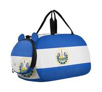 Carry on Duffel Bag Boy Weekend Duffel Pernottamento Isole Cayman Bandiera Ragazze Tote Duffle Bags Viaggio Bambini Duffle Bag, Bandiera di El Salvador, classico