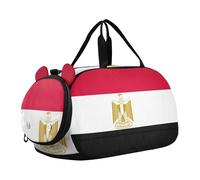 Carry on Duffel Bag Boy Weekend Duffel Pernottamento Isole Cayman Bandiera Ragazze Tote Duffle Bags Viaggio Bambini Duffle Bag, Bandiera dell'Egitto, classico