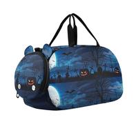 Carry on Duffel per ragazzi Weekend Duffel Pernottamento Ragazze Tote Duffle Borse Viaggio Bambini Palestra Duffle Bellissimo Gallo colorato, Notte gotica di, classico