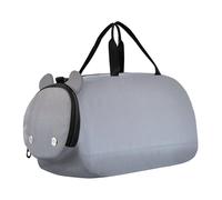 Carry on Duffel per ragazzi Weekend Duffel Pernottamento Taupe Lavanda Nebbia Gradiente Ragazze Tote Duffle Bags Viaggio Palestra Duffle Bambini Bagagli, Grigio talpa chiaro acciaio blu sfumato