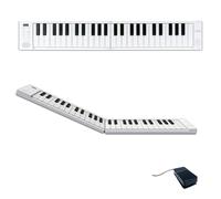 Carry-On Folding Piano 49 Touch Piano da Palco White