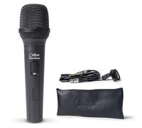 Carry-on Microfono dinamico professionale per voce microfono dinamico cardioide palmare con interruttore ON/OFF INC: cavo da XLR a jack da 3 m, clip per microfono, custodia morbida per il trasporto
