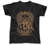 Carry On My Wayward Sons Kansas Sam Dean Winchester Supernatural Men's T Shirt Size 3XL