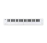 Carry-On Folding Piano 49 Touch Piano da Palco White