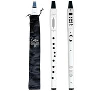 Carry-on Strumento a fiato digitale 2-10 voci, batteria ricaricabile USB integrata, uscita cuffie per pratica silenziosa, registratore digitale Midi Over Bluetooth bianco