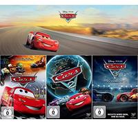 Cars 1-3 Complete DVD Collection - Cars / Cars 2 / Cars 3