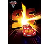 Cars 3 95 - Stampa su Tela, 60 x 80 cm, Misto Cotone, Multicolore, 60 x 80 x 3,2 cm