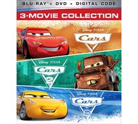 CARS 3-MOVIE COLLECTION (Blu-ray) Wilson Owen Hunt Bonnie Newman Paul John Guy