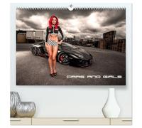 Cars and Girls (hochwertiger Premium Wandkalender 2026 DIN A2 quer), Kunstdruck in Hochglanz: Tolle Autos mit tollen Frauen