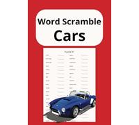Cars and Parts Word Scramble: 2000+ word to unscramble about cars and car parts