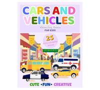 Cars and Vehicles: Coloring Book
