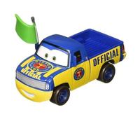 Cars Disney Pixar - Auto in metallo 1:55 Dexter with Green Flag