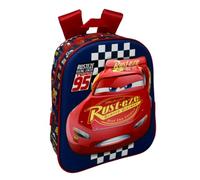 Cars Disney Zaino Asilo 3D 31 cm Scuola Bambini con Tasca Laterale