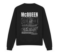 Cars Felpa Saetta Mcqueen Outline Adulto Unisex (TV15079)