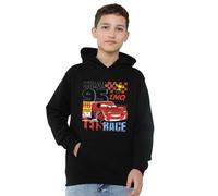 Cars Lets Race Felpa con Cappuccio Saetta Mcqueen Bambini (TV23055)