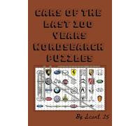 Cars of the last 100 years Wordsearch puzzles: Are all the cars you've owned listed?