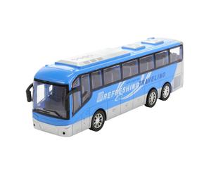 Cars & Trucks Reisbus Blauw Frictie 32cm NUOVO