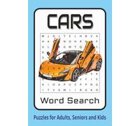 Cars Word Search: 50+ Puzzles about Automobiles, Engines, and Car Culture | 6x9 inches, 110 pages | Ideal Gift for Car Lovers and Gearheads of All Ages
