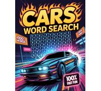 Cars Word Search: Auto Word Find Puzzles In Large Print For Adults & Seniors